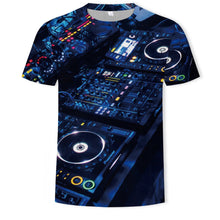 Load image into Gallery viewer, Clubhouse DJ T-Shirt Men Short Sleeve 3D Printed