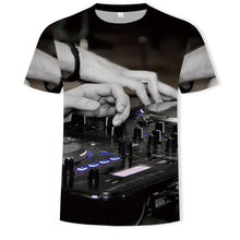 Load image into Gallery viewer, Clubhouse DJ T-Shirt Men Short Sleeve 3D Printed