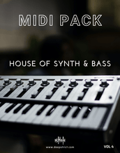 Load image into Gallery viewer, House of Synth &amp; Bass Midi Pack Vol.4
