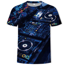 Load image into Gallery viewer, Clubhouse DJ T-Shirt Men Short Sleeve 3D Printed
